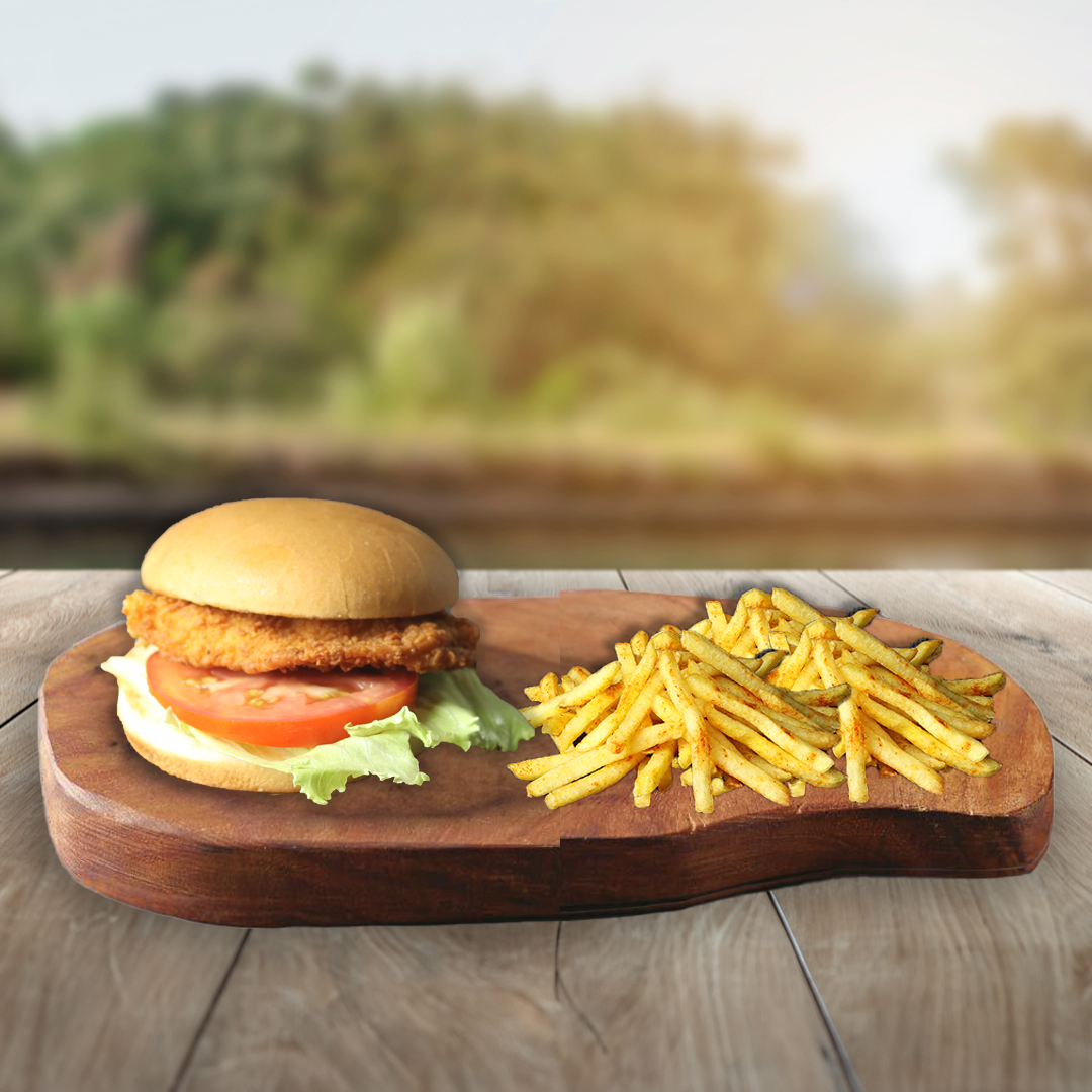 Junior Farmer Chicken Burger